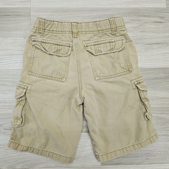 CAT & JACK Boys Tan Khaki Cargo Shorts Size 7 - Picture 6 of 6
